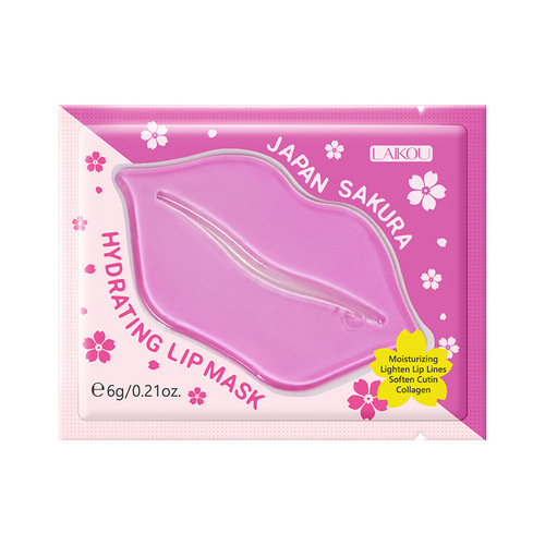 LAIKOU Sakura Lip Mask 6g Moisturizing and Elastic Lip Cosmetics