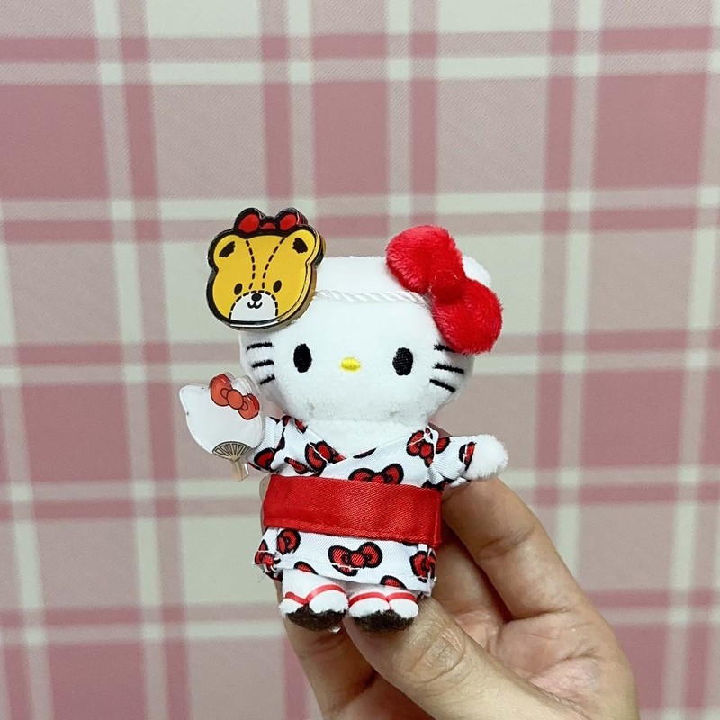 可爱三丽鸥创意第五弹hellokitty毛绒玩具玩偶挂件少女心生日礼物|undefined