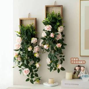 Bedside ins wind wall-mounted wall-mounted indoor fresh living room rectangular indoor green plant wall wholesale