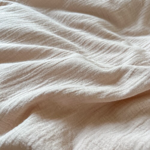 Class A Baby-Grade 100% Cotton Double-Layer Gauze Four-Piece Set: 100% Pure Cotton Sleep-Ready Bed Sheets with Three-Layer Gauze—Japanese-Style Bedding