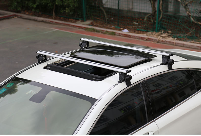 Tiger Claw Car Universal Roof Crossbar Luggage Rack Aluminum Alloy Roof Crossbar Non-destructive Installation Load Rack Crossbar