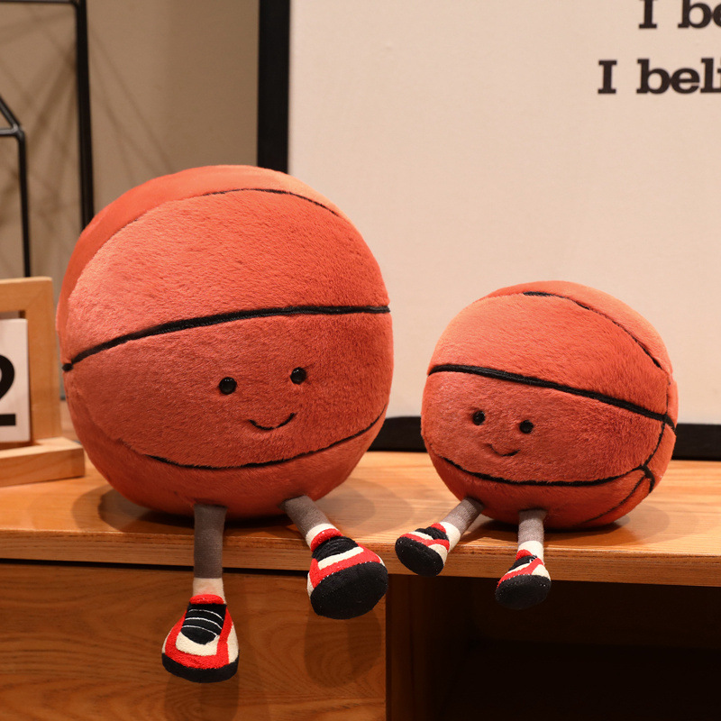 plush appeases cute basketball football toy