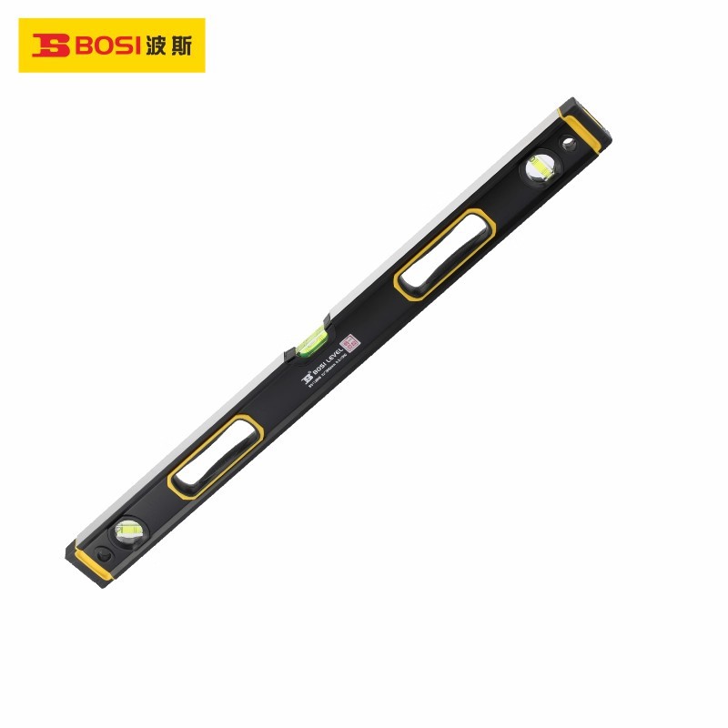 波斯工具一级精度水平尺 大水泡水平尺加厚水平尺0.6 0.8 1米正品