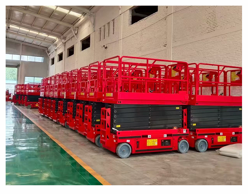 Mobile Scissor Lift Platform, High-Altitude Work Maintenance Vehicle, Fully Automatic Self-Propelled Hydraulic Lift