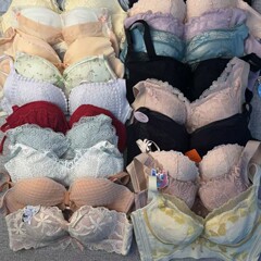プッシュアップブランド混合雑貨女性下着光沢のあるレース混合ブラジャーストアライブストリーミング供給卸売