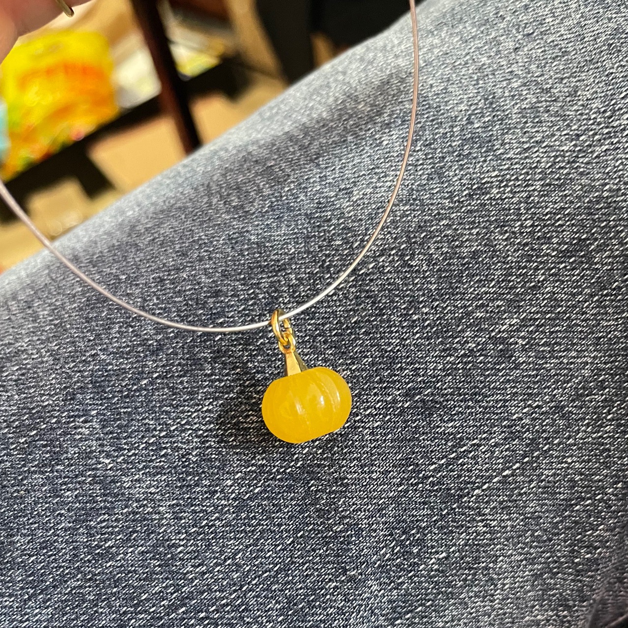 (2개) 호박 펜던트 노란색 CHALCEDONY 노란색 마노 푸가 호박 펜던트 목걸이 펜던트 작은 액세서리