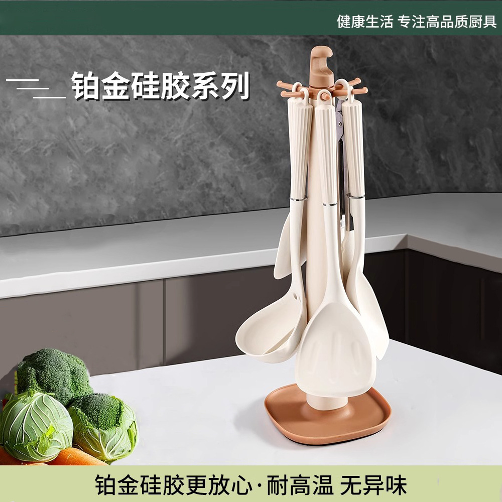 Nuevo hogar al por mayor fugas de cocina de cocina de cocina de grado alimenticio conjunto completo de cocina resistente a altas temperaturas conjunto de cocina de silicona