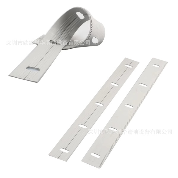 42CM 双边吸水机地板刮皮条 胶条 可更换的双边胶条 单边胶皮40CM