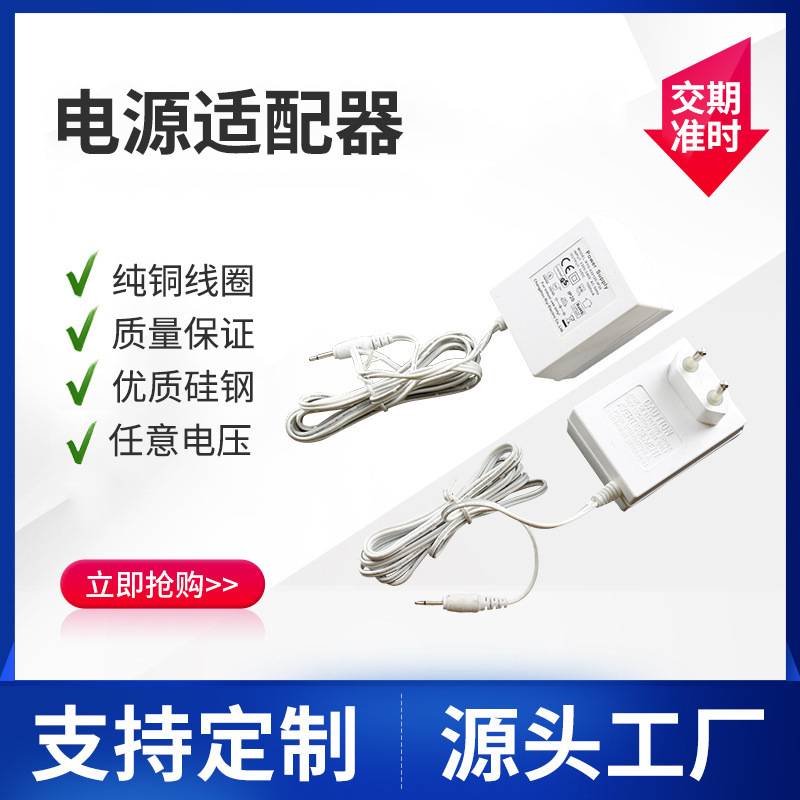 AC220V white power adapter 50Hz for access control demagnetiser security door shaver power adapter