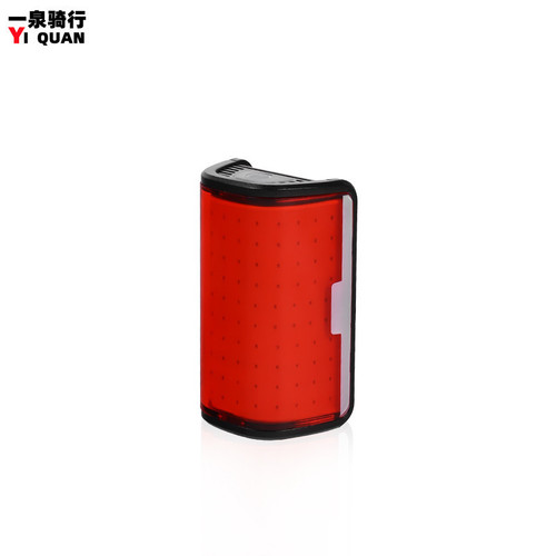 Cross-border new mountain bike cycling warning light outdoor wide-angle curved COB backpack light running bicycle rear light