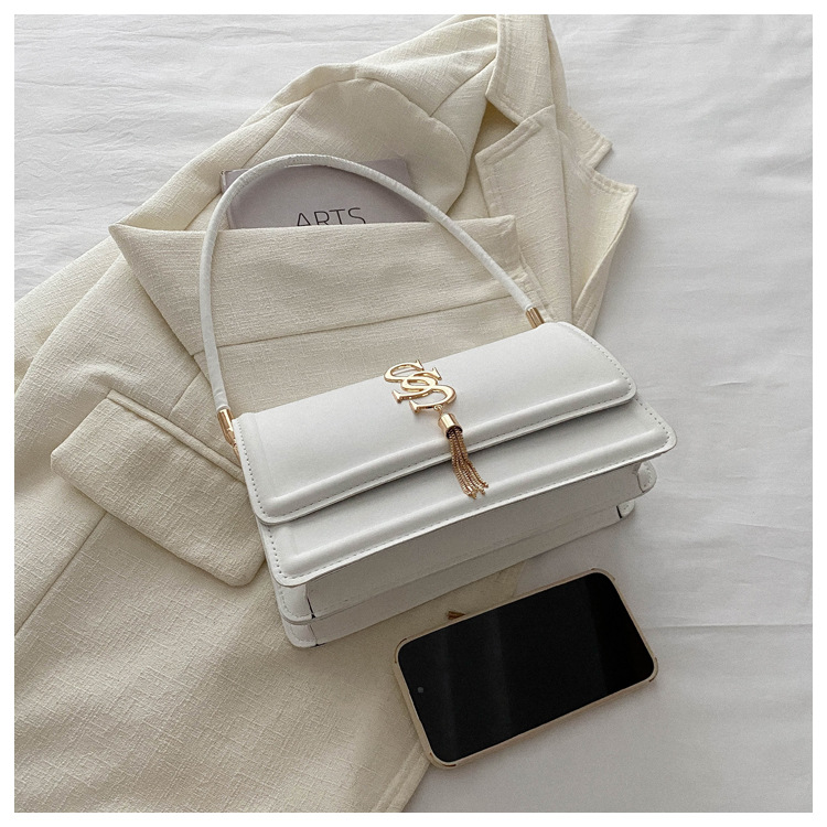 Personalized and Minimalist High-quality and Versatile Korean Version Bag for Women's Bag 2024 Spring New Car Sewn Single Shoulder Underarm Handbag_voghion.com