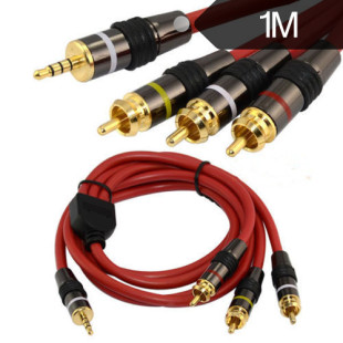 僽�3.5mm���l��һ����ɏ������ҕ�l��rca�B�Ӿ�3.5�D3÷�� 1m