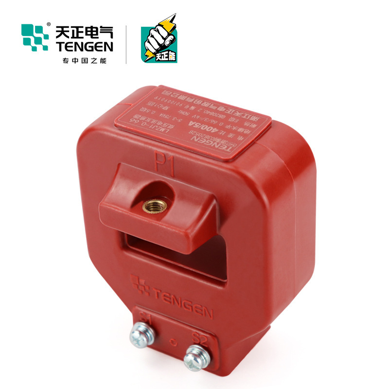 天正LMZJ1-0.66电流互感器树脂浇筑式铜排安装三相交流电表测量