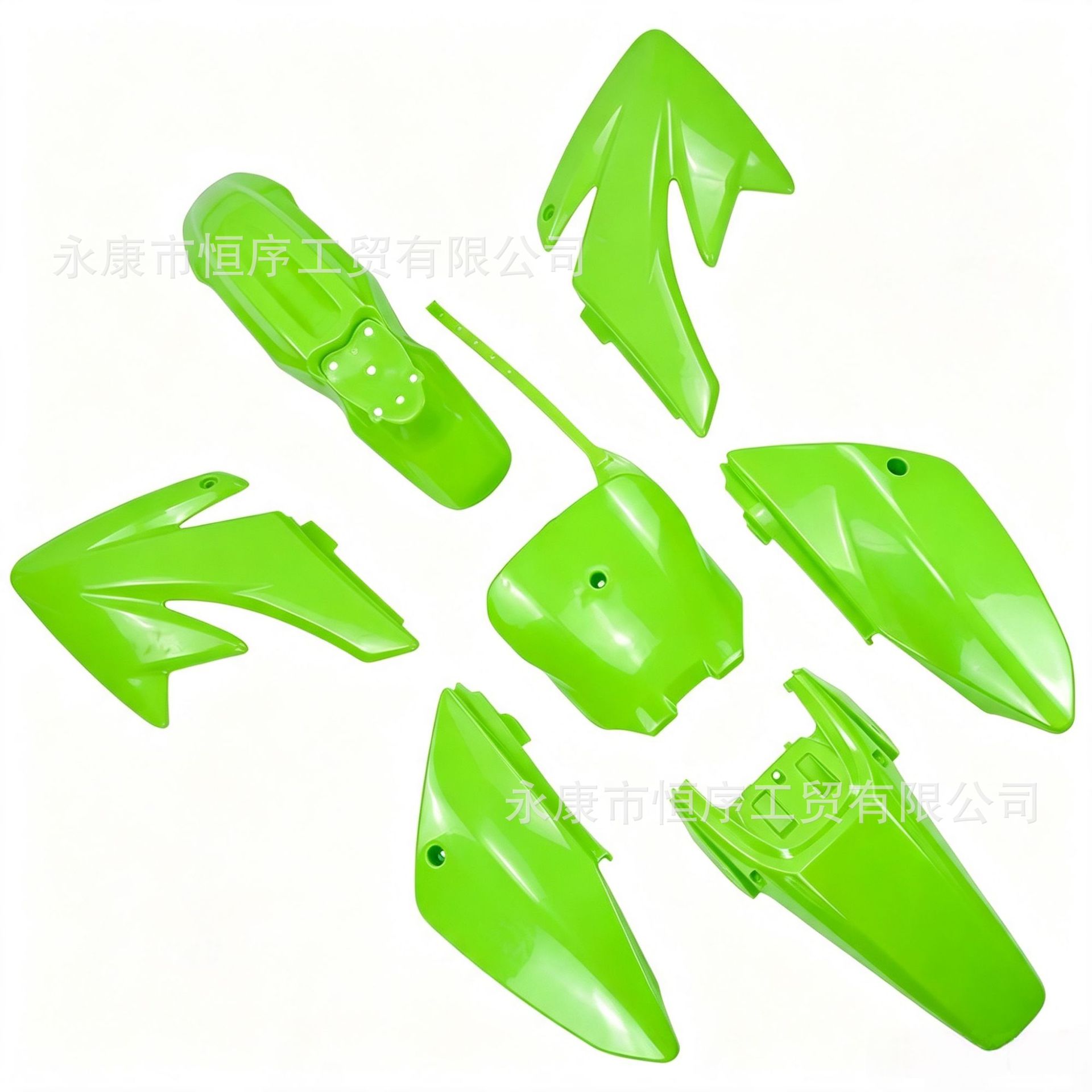 CRF70 off-road motorcycle plastic body shell is suitable for Honda 70 Huayang Big Eagle off-road vehicle body shell