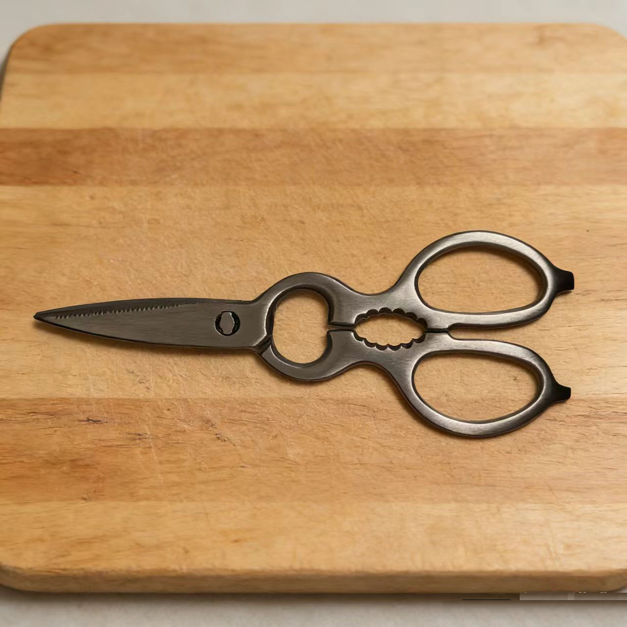 キッチン1021食品グレードステンレス製キッチン鶏骨切りばさみ 多機能分解式ひょうたん型はさみ