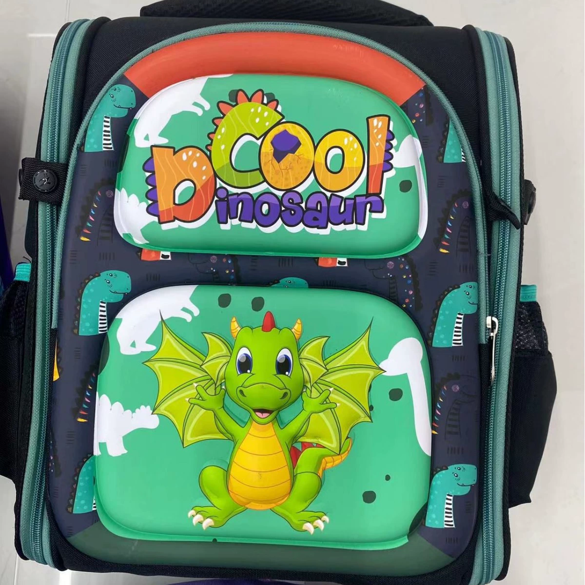 Capacious school bag, backpack, cartoon children's bag, 4 years