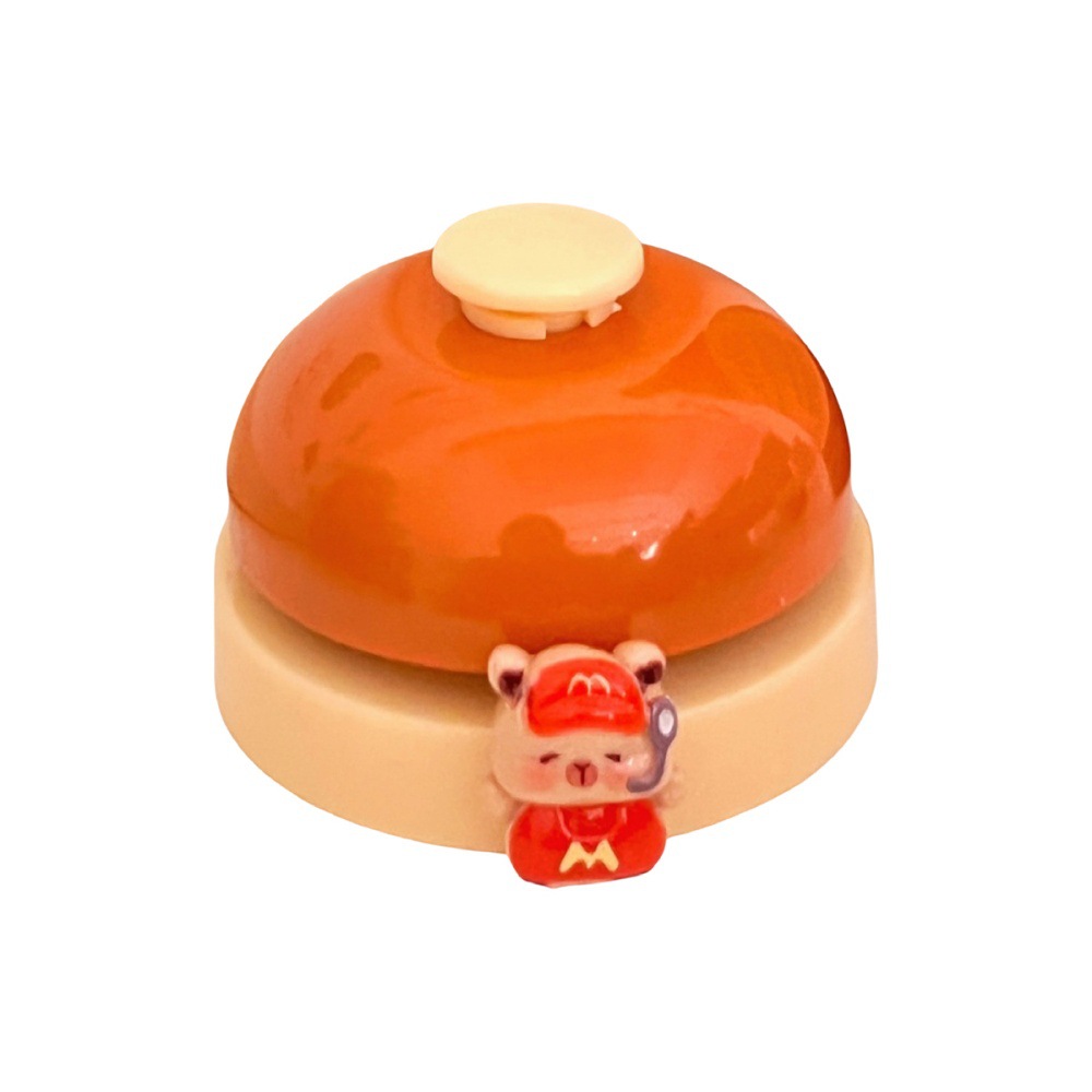 Campana de comida de color, campana de llamada de mascota, campana de recepción, campana de mesa de comedor, campana de transmisión en vivo