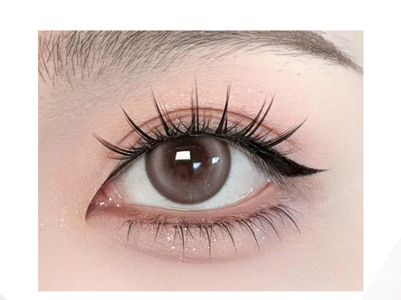 xixi Gulu Double-head seal eyeliner Pen, natural and long-lasting color, waterproof and sweat-proof, not easy to smudge, suitable for beginners with sponge heads undefined