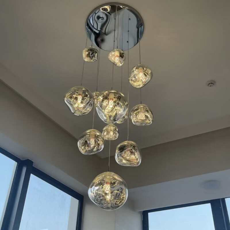 Fashionable and Minimalist Loft Staircase Villa Duplex Apartment Lava Pendant Light Designer Lava Restaurant Staircase Pendant Light Fashionable and Minimalist Loft Staircase Villa Duplex Apartment Lava Pendant Light Designer Lava Restaurant Staircase Pendant Light