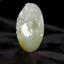 天然玉石批发男款玉器把玩文玩件新疆和田玉籽料貔貅手把件送证书