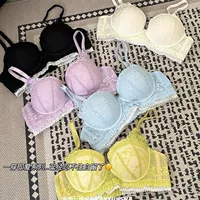 Французское кружевное нижнее белье Date Pure Lust, женский комплект с бюстгальтером пуш-ап для маленькой груди, сексуальный комплект