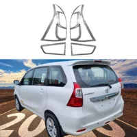 Для Toyota 2016-2020 AVANZA задний абажур задний абажур XENIA задний фонарь Гальваника/азиатский черный