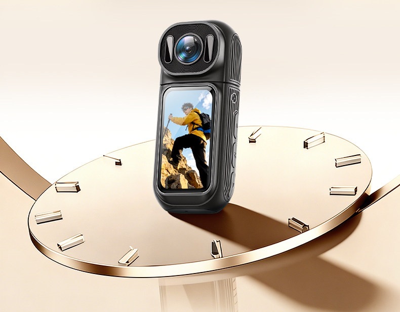 Action Camera Thumb Recorder Hd Video Camera Chest-Mounted Motorcycle Riding Neck-Hanging Shooting Gadget