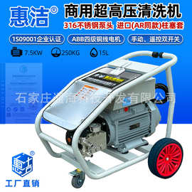 不锈钢泵商用高压清洗机养殖场消毒清洗机海水清洗机过火碱高压水