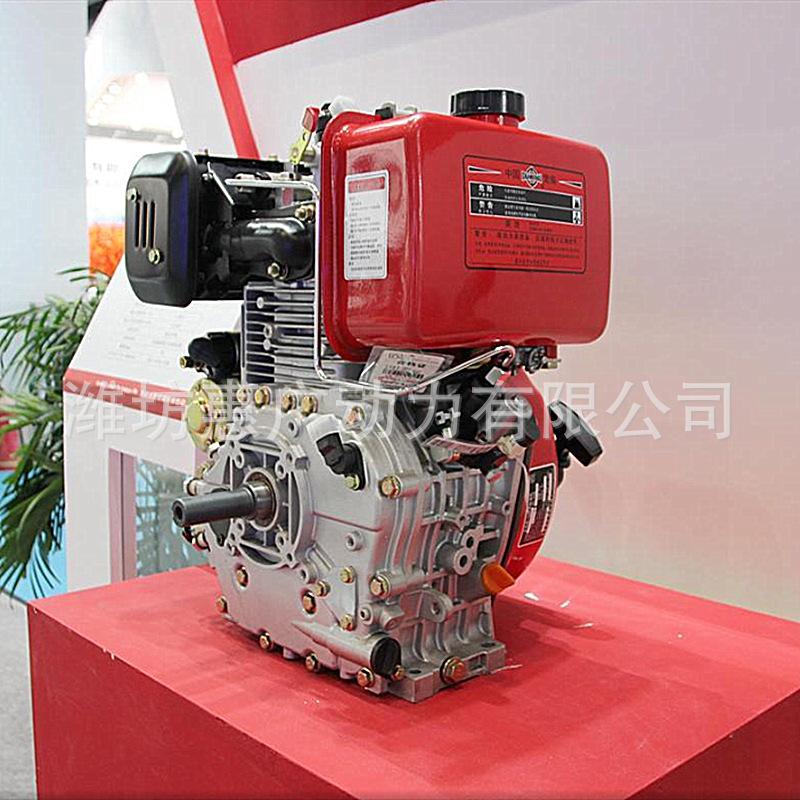 常柴188FA风冷单缸柴油机 工程机械配套6.3KW直喷发动机