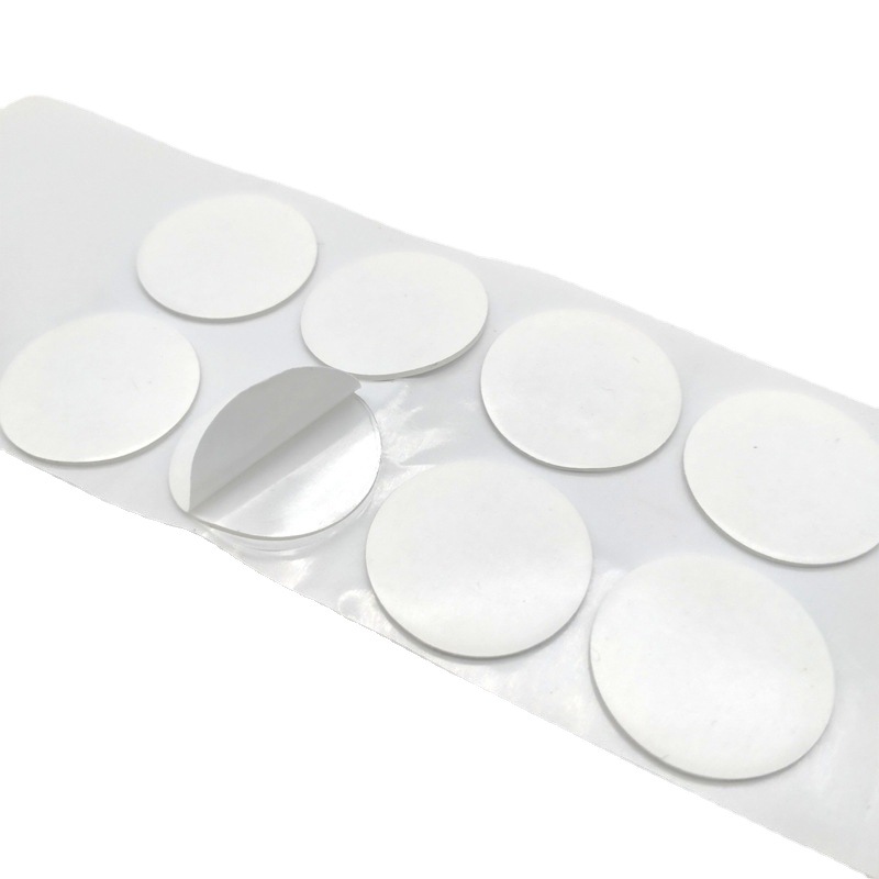 Acrílico transparente pegatinas adhesivas de doble cara Adhesivo removible redondo que no deja marcas globo adhesivo nano Internet celebridad taza de agua pegatinas ronda de dispensación