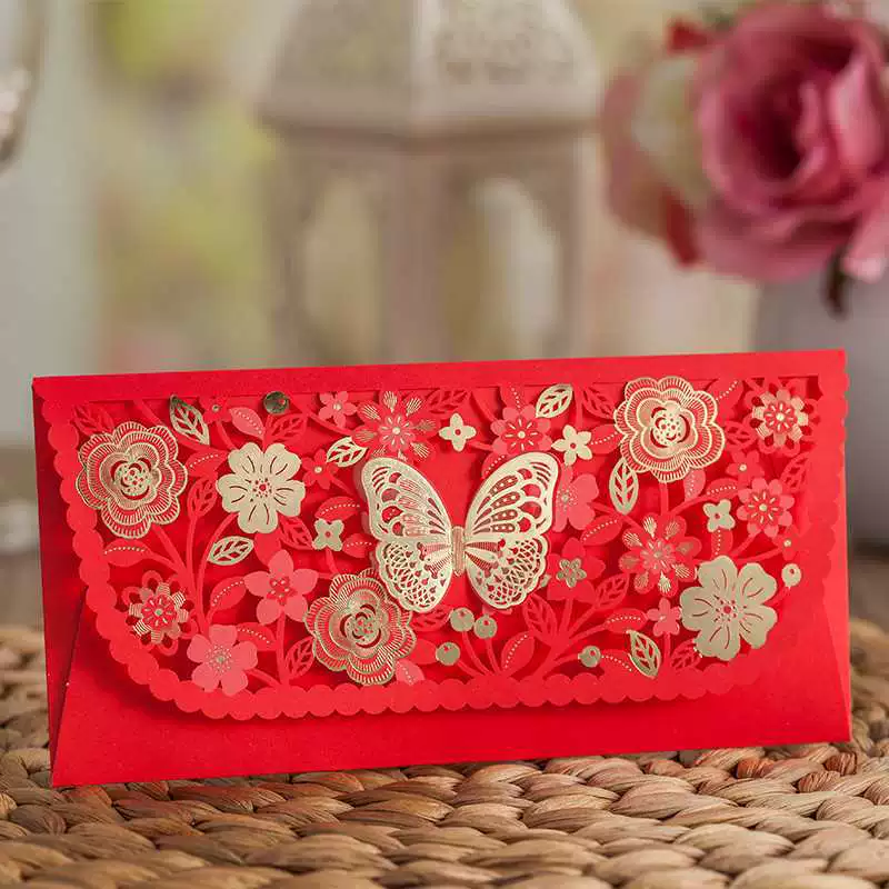 Red envelope 2022 new style red envelope wedding banquet wedding gift gold bag bonus bag universal wedding change housewarming