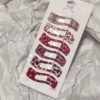 Irregular red model [6 pieces]