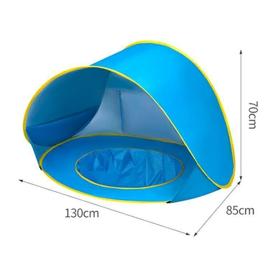Avtomobil dam çadırları Quick-Open Beach Tent