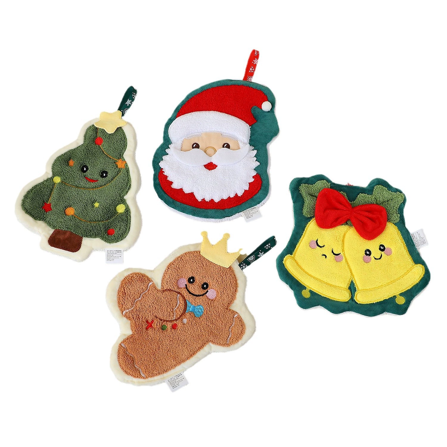 Кросс-бордер творческие кухонные полотенца для стирки Christmas, кухонные полотенца для рук, впитывание воды детские полотенца для рук