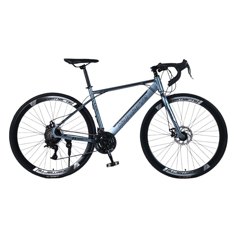 Bicicletas de carretera al por mayor del fabricante con planos técnicos, manillares curvos, frenos de disco, aptas para adultos, hombres y mujeres, con cambios, ligeras para ciclismo y desplazamientos.
