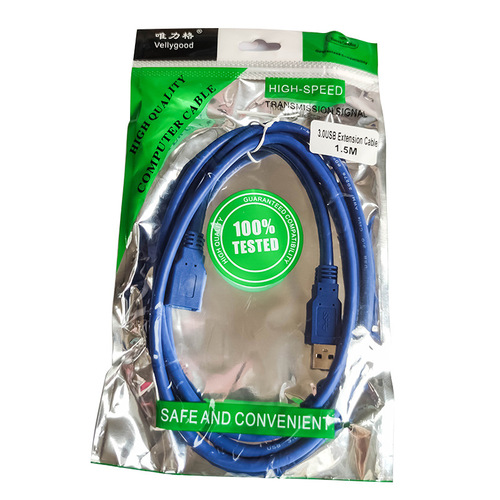 1.5m USB cable manufacturer, genuine USB3.0 data cable, USB3.0 extension cable, USB3.0 to 2.0 cable