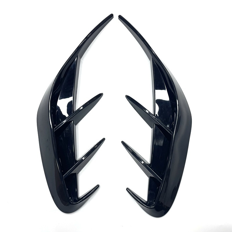 Car fender modification rear blade rear bumper side wind knife simulation air outlet general car exterior hood