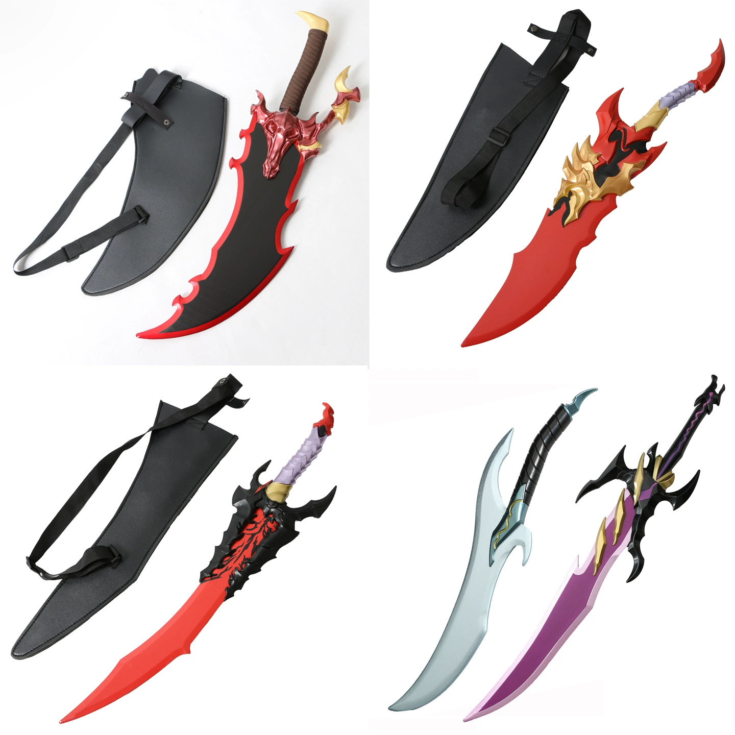 Демонический клинок Драконовый зуб кинжал. Я сам улучшил Kamish Wrath Dagger Wooden 1:1 Model Prop Weapon.