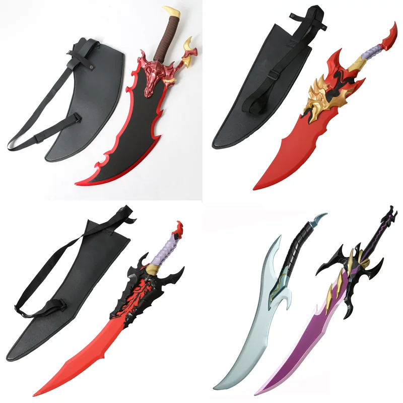 Демонический клинок Драконовый зуб кинжал. Я сам улучшил Kamish Wrath Dagger Wooden 1:1 Model Prop Weapon.