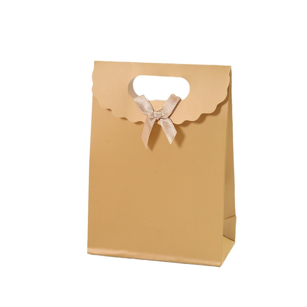 Solid color red fuchsia white golden linen bag with bow, Birthday gift 5