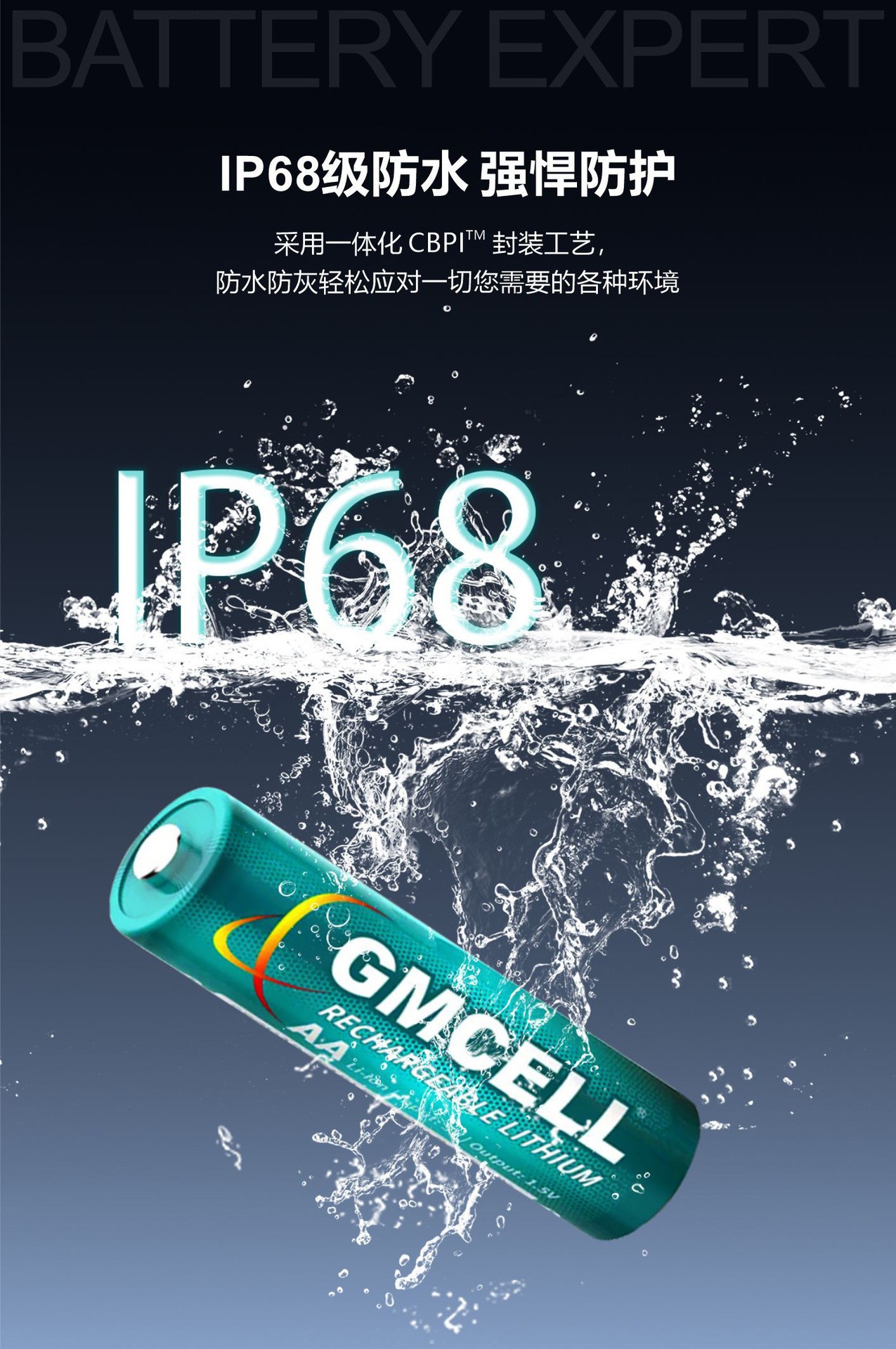 Household Batteries No. 5 and No. 7 Rechargeable Lithium Batteries Customized Battery Charging Compartment Large Capacity Wholesale Cross-Border Hot Sale