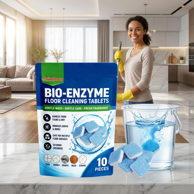 JAKEHOE Bioenzyme Floor Effervescent Tablets: Manufacturer wholesale of household floor cleaning tablets for stain removal, grime elimination, and floor maintenance JAKEHOE Bioenzyme Floor Effervescent Tablets: Manufacturer wholesale of household floor cleaning tablets for stain removal, grime elimination, and floor maintenance