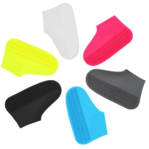 Factory Direct supply silicone shoe cover waterproof rain-proof shoe cover wear-resistant silicone rain boots men and women portable rain-proof shoe cover