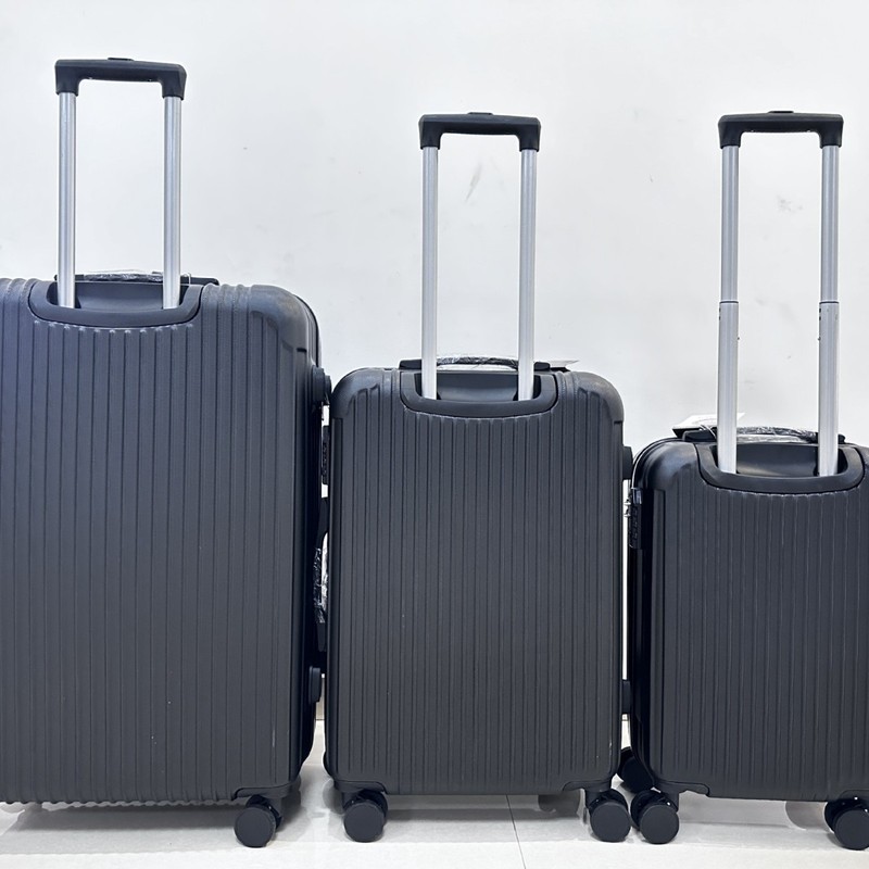 ABS スーツケース 3 点セット 20/24/28inch セット パスワード付き旅行用バッグ ギフト トロリーバッグ 機内持ち込み用スーツケース|undefined