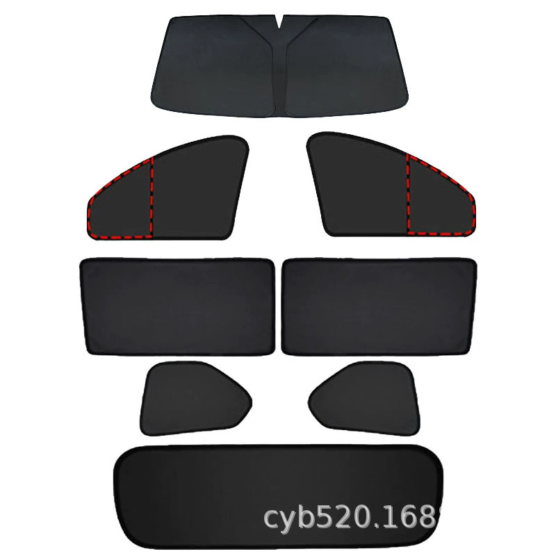 Тент для окон автомобиля Trumpchi Shadow Cool/GS3/M8/GS4/M6, солнцезащитная шторка, магнитная защита от тепла и солнца