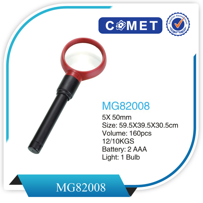 放大镜厂家批发儿童户外生物探索教具阅读幼儿园学生便携观察镜