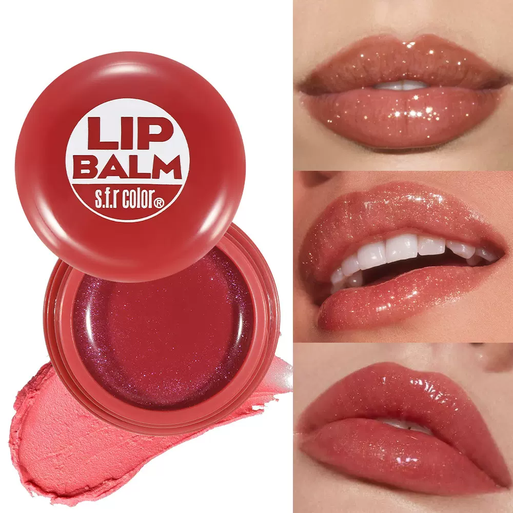 s.f.r color 外贸专供厂家直销爆款自然易上色微闪唇腮两用口红