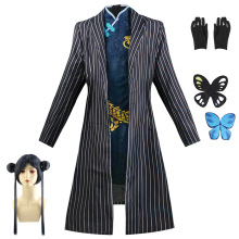 碧蓝档案蔚蓝妃咲cos服装游戏动漫旗袍西装妃咲cosplay二次元服装