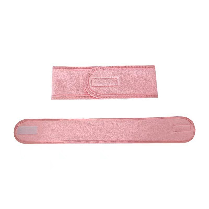 Yuezi turbante velcro yoga deportes banda de pelo lavado de la cara maquillaje de belleza de doble capa banda de pelo bordado otoño invierno protección de orejas