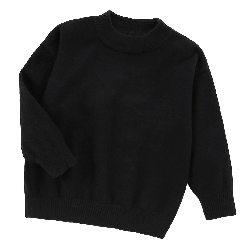 Cotton base body-friendly knitted demi-season thin sweater, western style